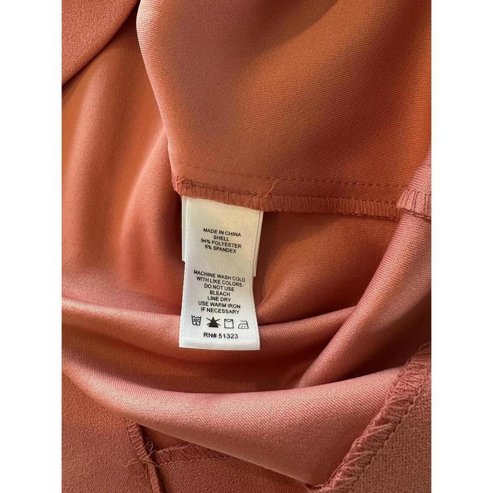 NWT 1.STATE Coral Ruffle Off the Shoulder Midi Dress Women’s size 10​ - Picture 10 of 12